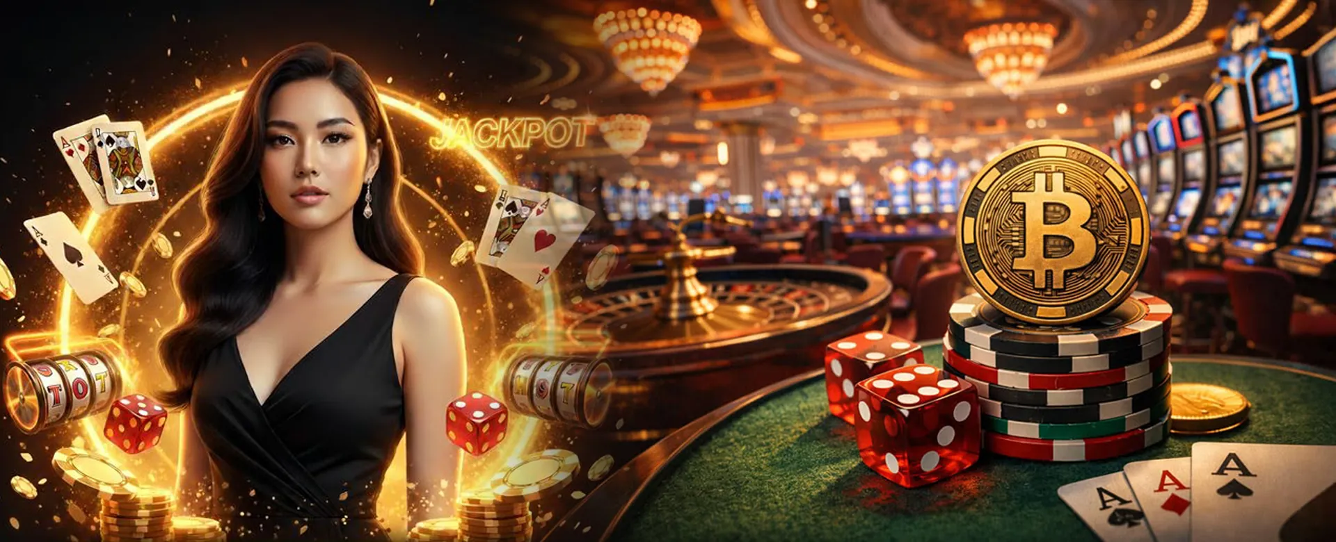 ss777 latest promotions hero image with golden chips and bonus symbols